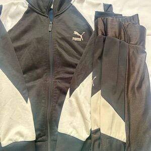 Puma sweater and leggings set
